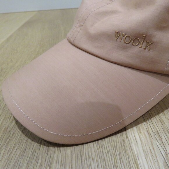 WOOLX Frankie Baseball Hat Breathable Merino Wool in Salmon Casual Outdoor - Picture 3 of 12